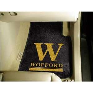  Wofford Terriers NCAA Car Floor Mats (2 Front) Automotive