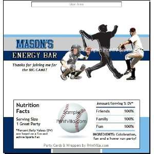  Tampa Bay Rays Colored Baseball Candy Bar Wrapper Sports 