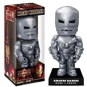    Iron Man Mark 1 Armor Funko Wacky Wobbler Bobble Head Toys & Games