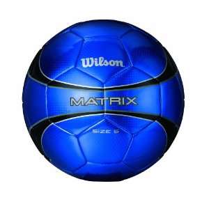  Wilson Matrix Blue Soccer Ball
