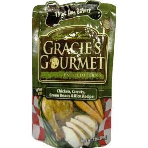  Gracies Gourmet Chicken Dog Food GreenBean/Carrot Pet 