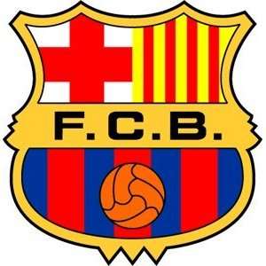  FC Barcelona Decal 5x4 in