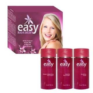 Easy Keratin 60 Day Smooth, Silky & Shiny Hair for up to 20 Washes 