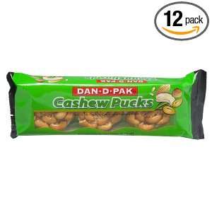 Dan D Pak Cashew Pucks, 4.8 Ounce Trays (Pack of 12)  