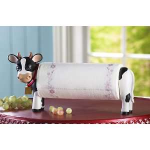  Cow Paper Towel Holder 