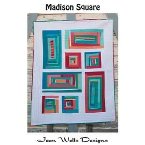  Madison Square Quilt Pattern By Jean Wells for Stitchin 