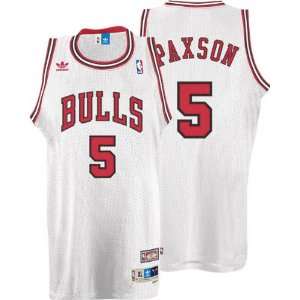 Chicago Bulls John Paxson Adidas Swingman Jersey White  