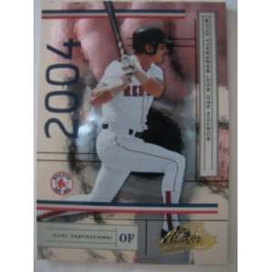  2004 Playoff Absolute Memorabilia Carl Yastrzemski Red Sox 