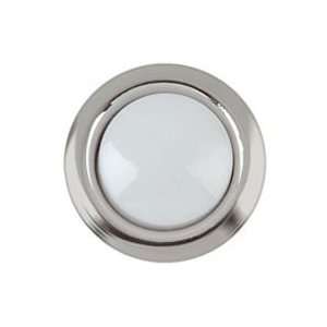  Round Wired Doorbell Button, Silver Rim