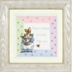  Mrs Rabbit Birth Sampler (Beatrix Potter)   Cross Stitch 