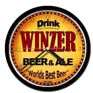  WINZER beer and ale cerveza wall clock 