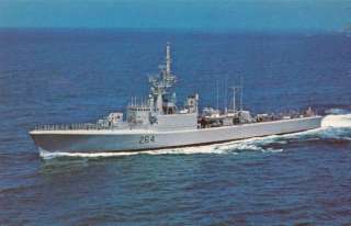 HMCS QuAppelle DDE 264 Postcard & Free DVD  