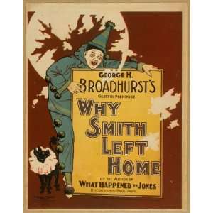  Poster Why Smith left home George H. Broadhursts gleeful 