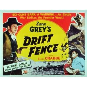  Drift Fence   Movie Poster   11 x 17