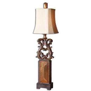  Lightly Distressed Buffet Lamp