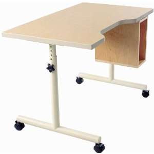  Wheelchair Accessible Work Table with Comfort Curve 