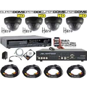 Channel CCTV Security Camera Package 500g HD with Super Dome Hd 