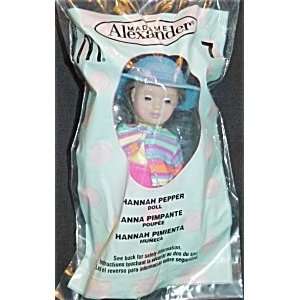  Madame Alexander Doll   Hannah Pepper Doll   McDonalds 2003 