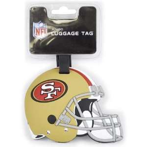  NFL San Francisco 49ERS Jumbo Luggage Tag 