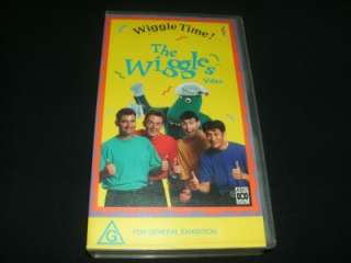 THE WIGGLES WIGGLE TIME VHS PAL VIDEO  