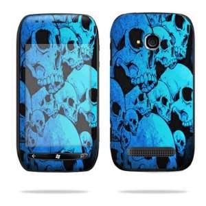   Windows Phone T Mobile Cell Phone Skins Blue Skulls Cell Phones