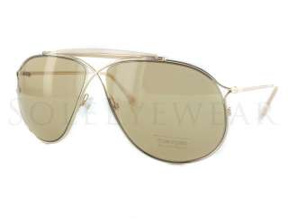 NEW Tom Ford Magnus TF 193 28E Light Brown Sunglasses  
