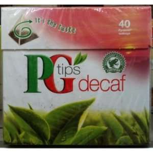 PG TIPS   DECAFE 40 BAGS   0.28 lbs