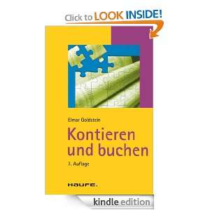 Kontieren und buchen TaschenGuide (German Edition) Elmar Goldstein 