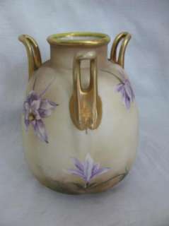Noritake Nippon 3 Handled Vase Mark #52  