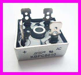 10pcs KBPC5010 50A 1000V Metal Case Bridge Rectifier UL  
