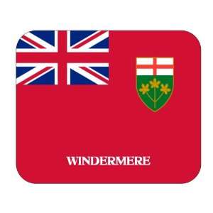   Canadian Province   Ontario, Windermere Mouse Pad 