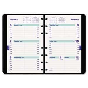  Blueline MiracleBind Weekly Planner, 5 x 8, Black, 2012 