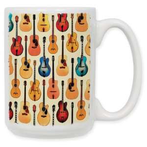  Guitars   Acoustic Coffee Mug