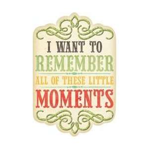   Remember All Of/Little Moments; 10 Items/Order Arts, Crafts & Sewing