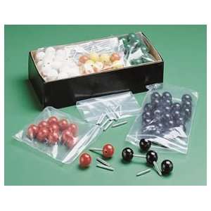Wooden Molecular Model Building Kit; Replacement Atoms; Carbon; Pack 