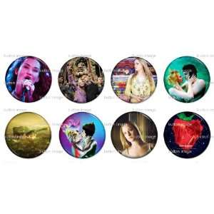  Set of 8 ACROSS THE UNIVERSE Pinback Buttons 1.25 Pins 