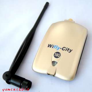 Wifly City 1000mW 10G USB Wireless Wifi Adapter Antenna  