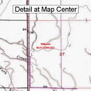   Map   Willows, California (Folded/Waterproof)