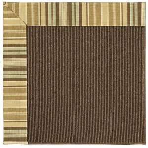  Capel Zoe Java Sisal 2007 Espresso 778 12 x 12 Area Rug 