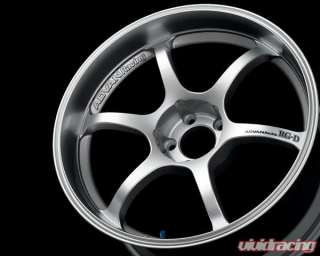 Advan RG D Wheel Set 18x9.0 5x114.3 +25 Matte Black Mitsubishi EVO 