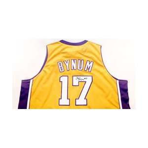 Andrew Bynum Signed Jersey   Autographed NBA Jerseys 