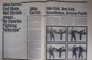 ARTICLE Superfoot Fights In Indiana Bill Wallace vs. Pat Worley.