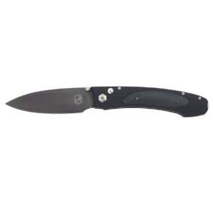  William Henry Large EDC Steel Folding Knife with Carbon 