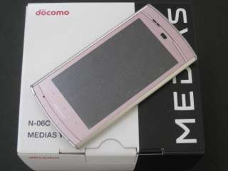 DOCOMO NEC N 06C MEDIAS 3G GSM SMARTPHONE ANDROID JAPANESE CELL MOBILE 