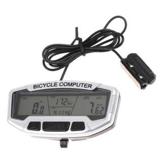LCD Digital Cycling Cycle Bike Bicycle Computer Odometer Speedometer 