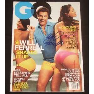  Will Ferrell   Hand Signed Autographed   Magazine 07/06 