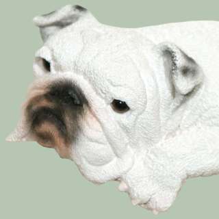 White English Bulldog Dog Leash and key Holder Gift  