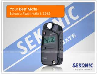   New Improved Features Pocketable light meter Sekonic FLASHMATE L 308S