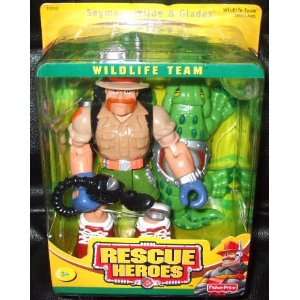  Rescue Heroes Seymore Wilde & Glades Wildlife Team Toys & Games