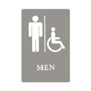 Men (Accessible Symbol) ADA Signs 
